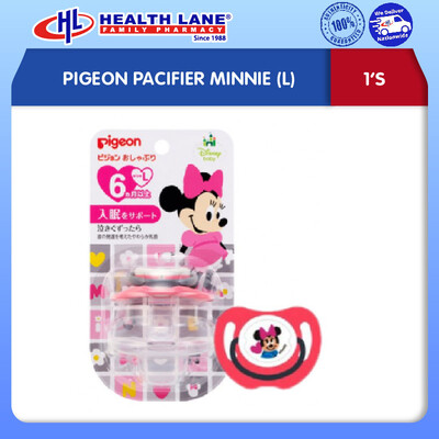 PIGEON PACIFIER MINNIE (L)